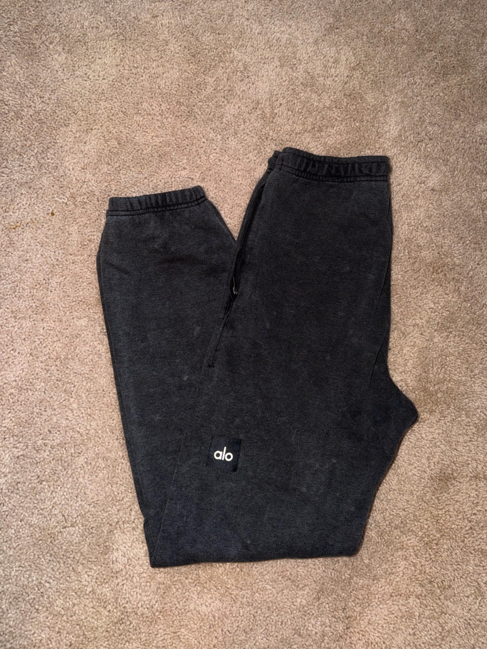 ALO Yoga Black Sweatpants Joggers